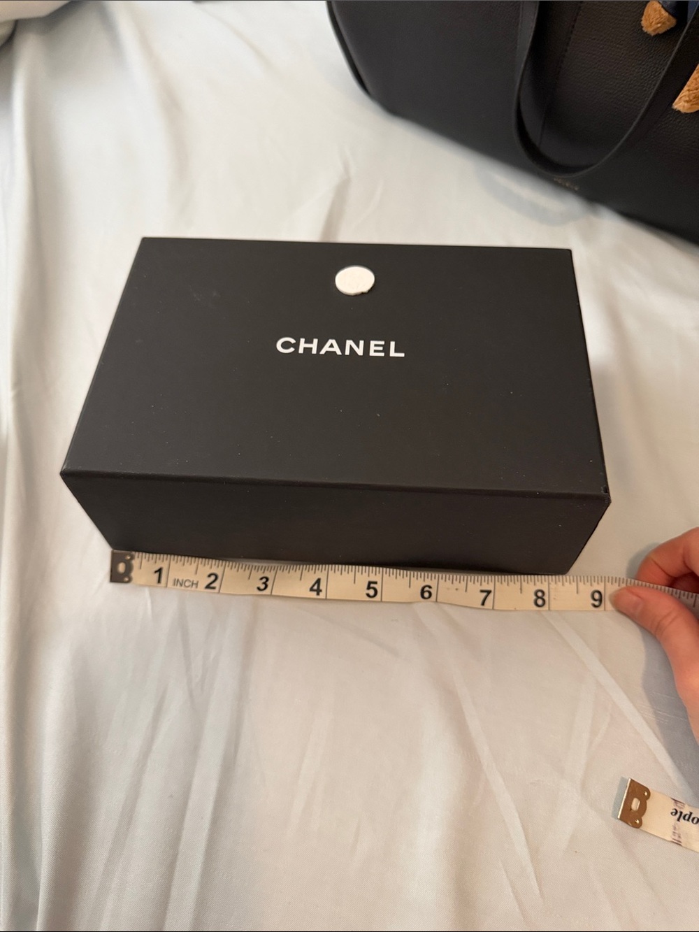 CHANEL Black and White Logo Gift Box - CHANEL